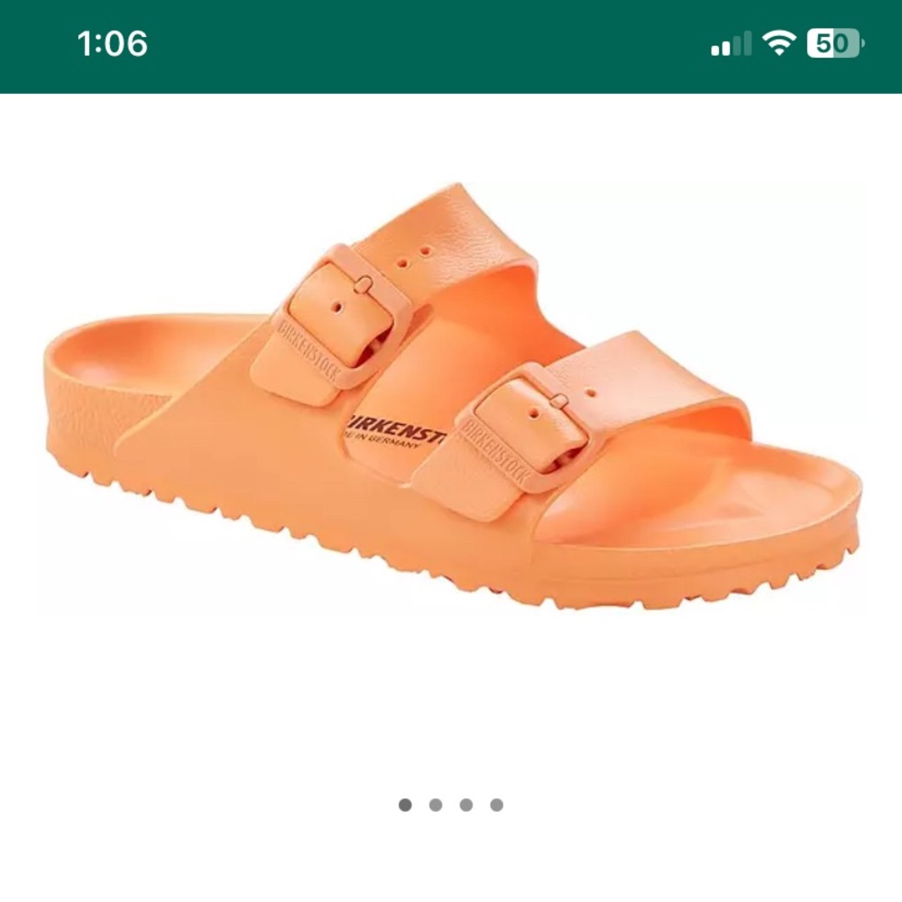 Birkenstock Orange Sandals